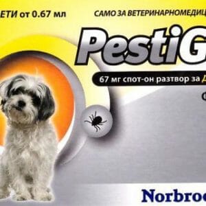 Norbrook Pestigon For Small Dogs 2-4 KG / 4 Pipettes Fipronil